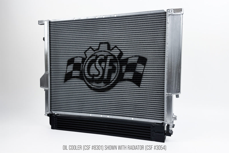 CSF 92-99 BMW E36 Euro Spec High Performance All Aluminum Engine Oil Cooler - 8301
