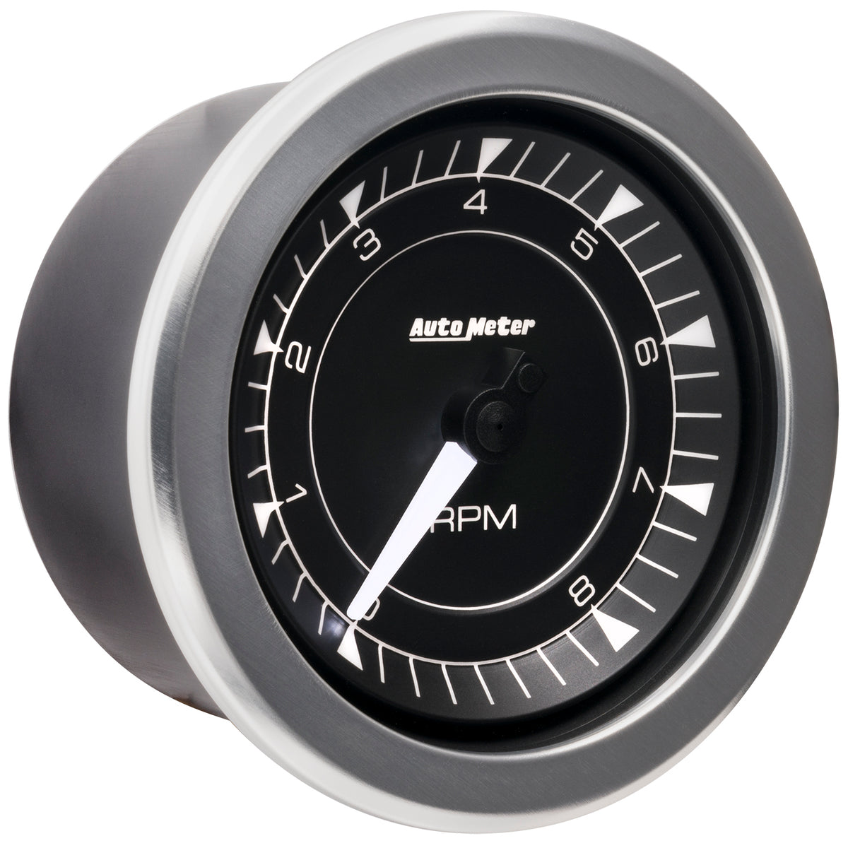 Autometer Chrono 3-3/8in 10k RPM In Dash Tachometer Gauge - 8197