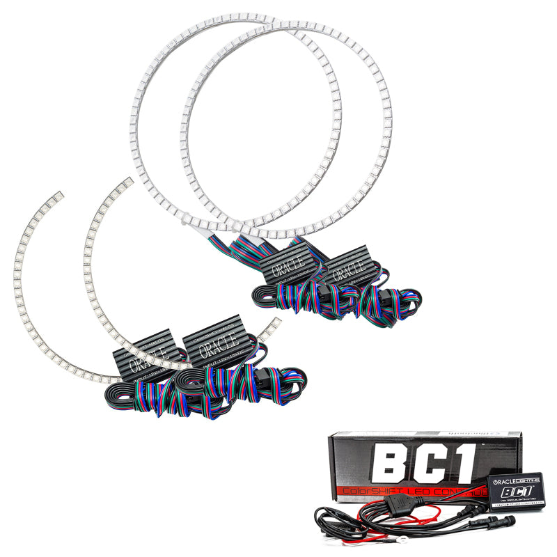 Oracle Toyota Tundra 14-17 Dual Halo Kit - ColorSHIFT w/ BC1 Controller SEE WARRANTY - 2381-335
