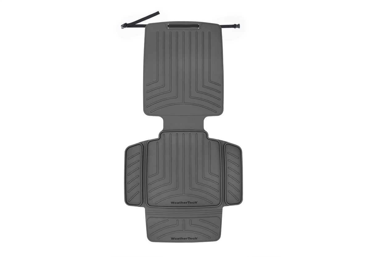 Weathertech - Child Car Seat Protector - Black w/Seat Back - 81CSBP01BK