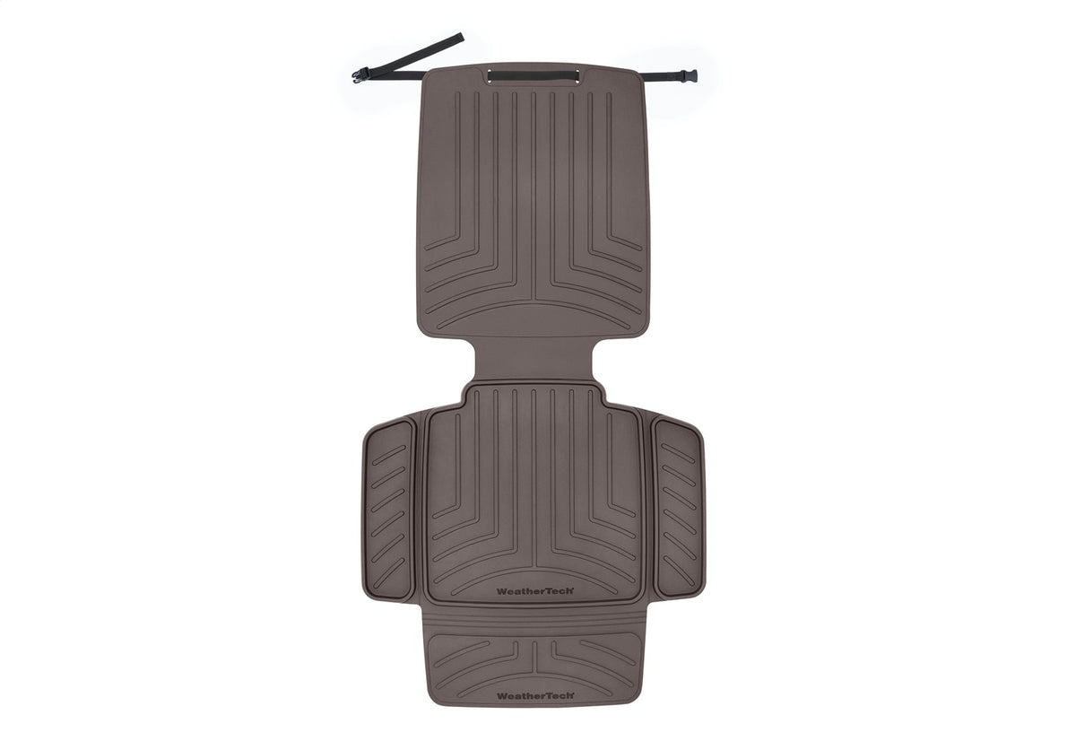 Weathertech - Child Car Seat Protector - Cocoa w/Seat Back - 81CSBP01CO