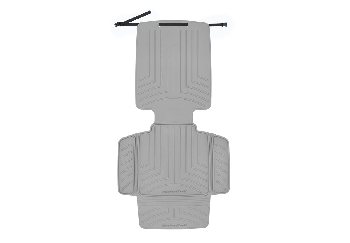 Weathertech - Child Car Seat Protector - Grey w/Seat Back - 81CSBP01GY