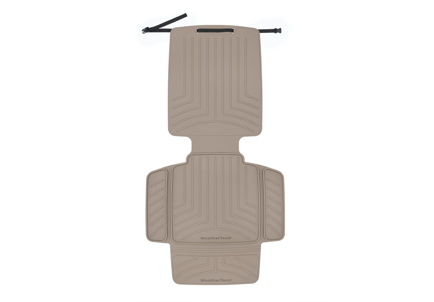 Weathertech - Child Car Seat Protector - Tan w/Seat Back - 81CSBP01TN