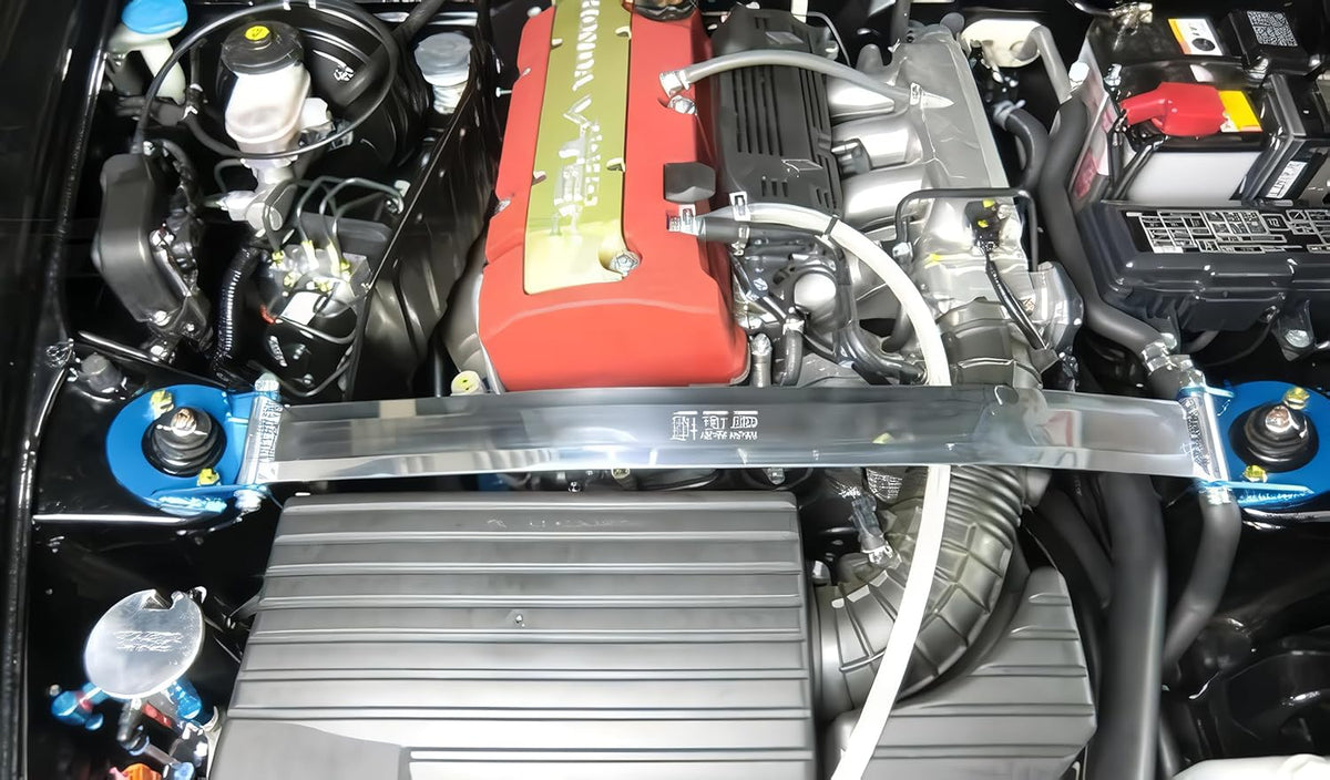 Cusco Front Strut Bar Type OS / Type 3 - Honda S2000 00-09 - 381 540 A