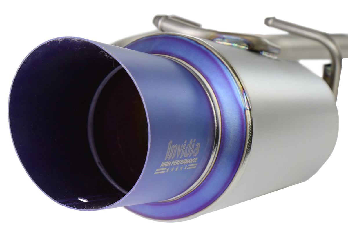 Invidia 2012+ BR-Z/FR-S 70mm Single Outlet Full Titanium Cat-Back Exhaust - HS12SSTSRG