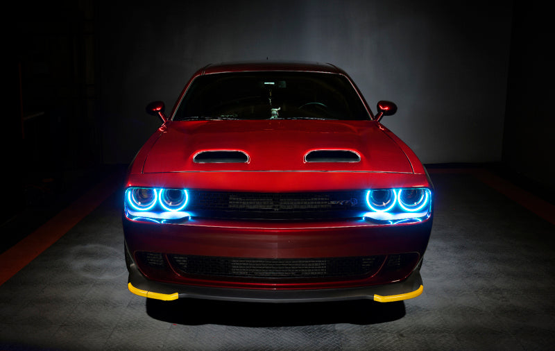 Oracle 15-21 Dodge Challenger Dynamic Surface Mount Headlight Halo Kit - - Dynamic SEE WARRANTY - 3990-332