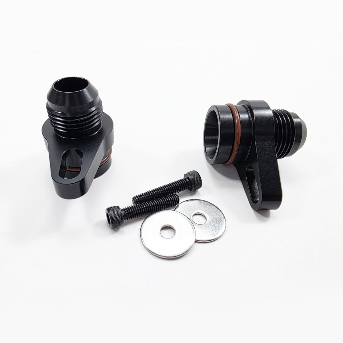 UPR - Front Cylinder Head Coolant Fittings (fits 96-12 4.6 5.4 DOHC Modular Engines) - 8202-04 for 1996-2012 Ford Mustang - a