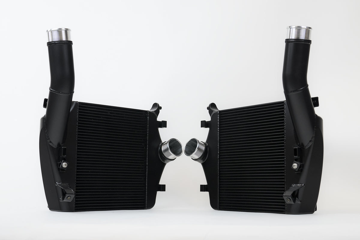 CSF 2019+ Lamborghini Urus / 2020+ Audi RS Q8 / SQ8 / SQ7 High Performance Intercooler System- Black - 8211