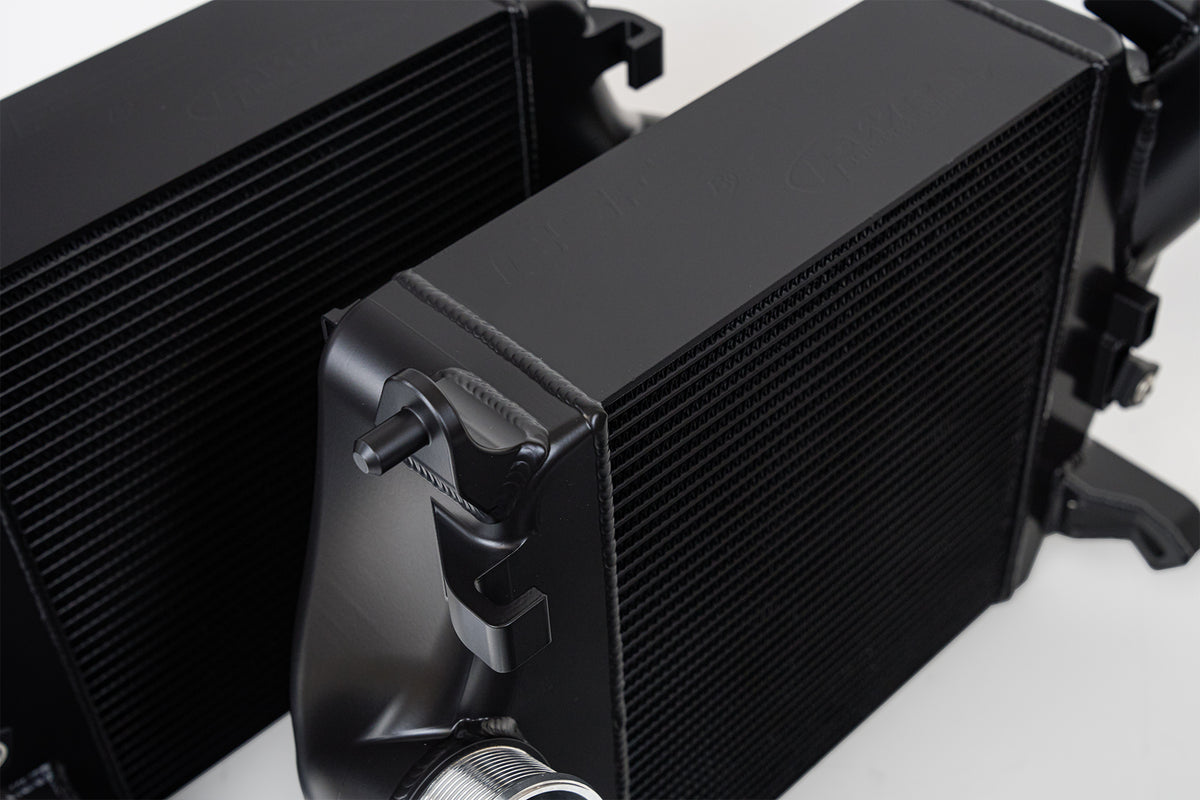 CSF 2019+ Lamborghini Urus / 2020+ Audi RS Q8 / SQ8 / SQ7 High Performance Intercooler System- Black - 8211
