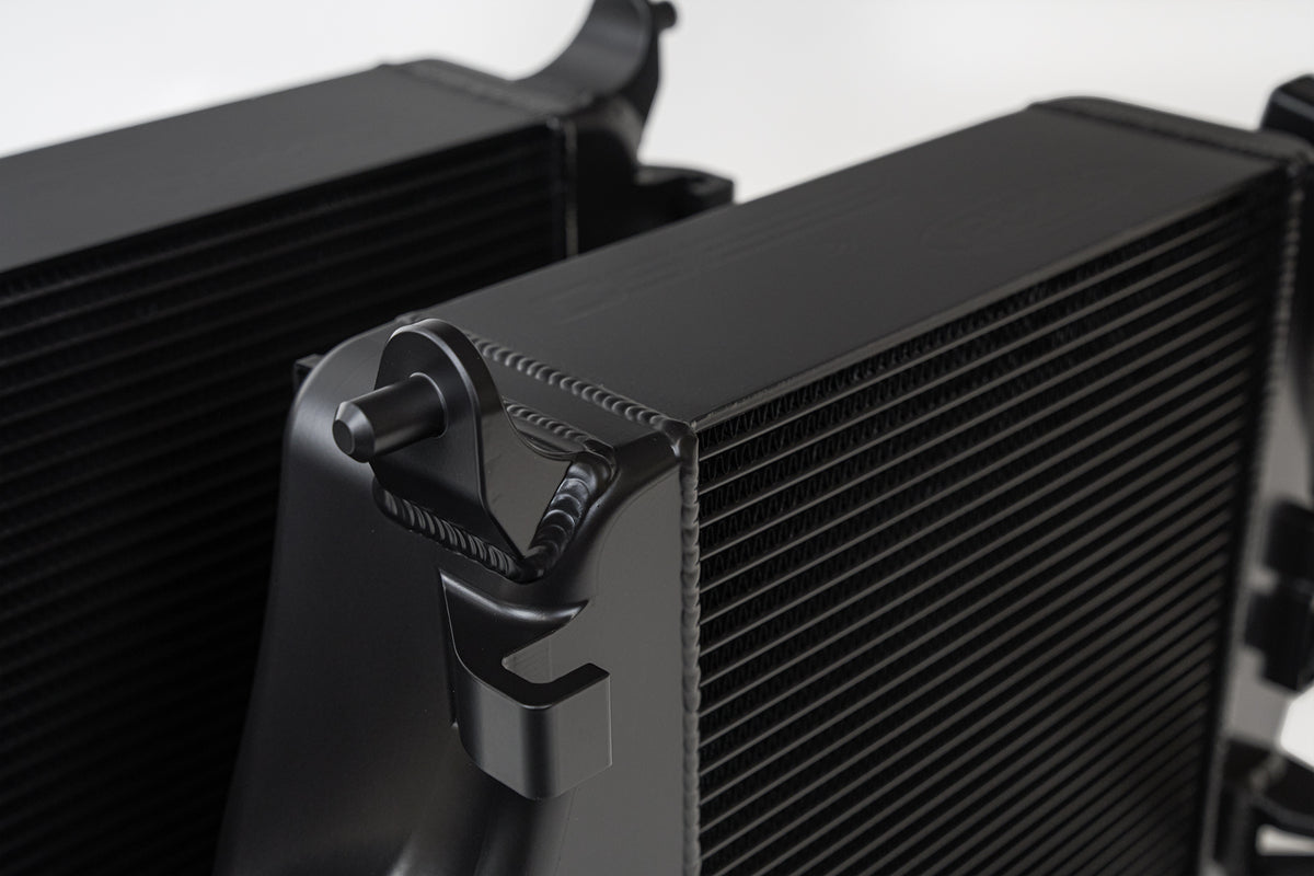 CSF 2019+ Lamborghini Urus / 2020+ Audi RS Q8 / SQ8 / SQ7 High Performance Intercooler System- Black - 8211