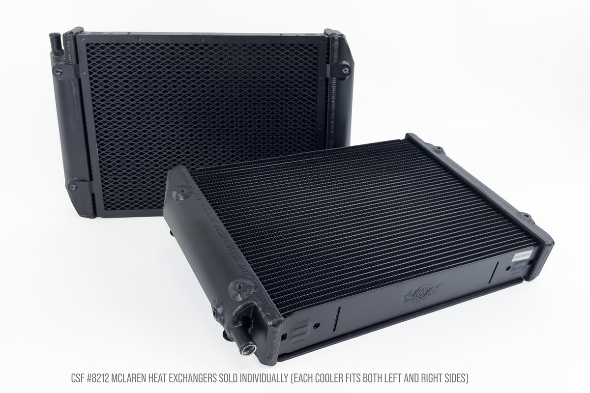 CSF McLaren 570s / 600LT / 720S / 765LT / 750S / GT / GTS High Performance Heat Exchanger - 8212