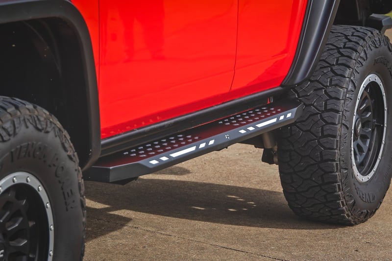 Rough Country - AC2 Running Boards - Amber/White - 4-Door - Ford Bronco (2021-2025) - 57004