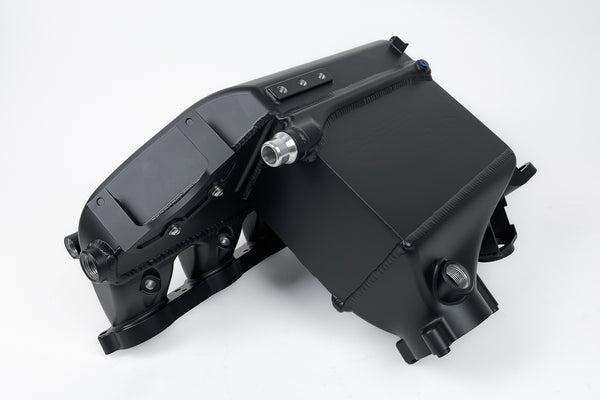 CSF BMW M2/M3/M4 S58 Comp & Non-Comp (G8X) Charge-Air Cooler Manifold - Thermal Dispersion Black - 8233B