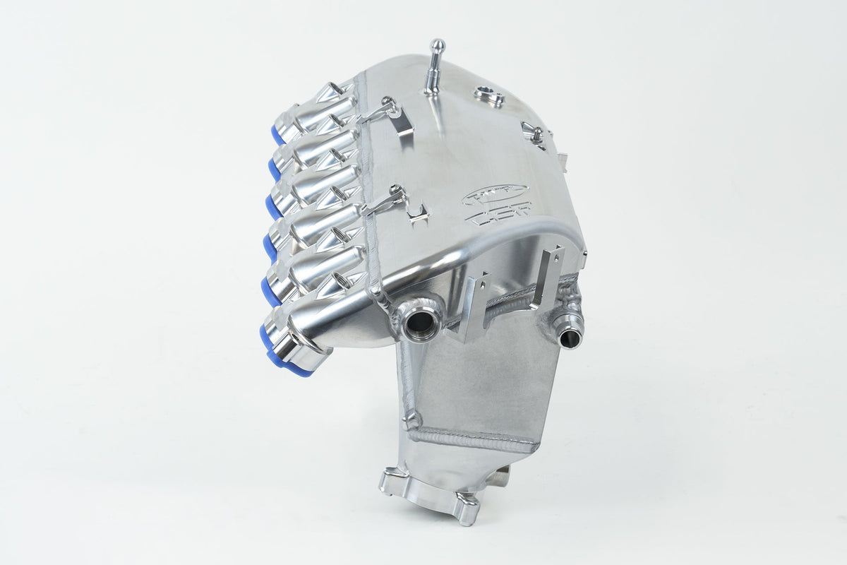 CSF BMW M2/M3/M4 S58 (G8X) Charge-Air Cooler Manifold - Santorini Royal Blue - 8233SRB