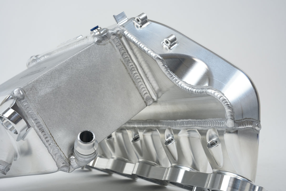 CSF BMW M2/M3/M4 S58 Comp & Non-Comp (G8X) Charge-Air Cooler Manifold - Raw Billet - 8233