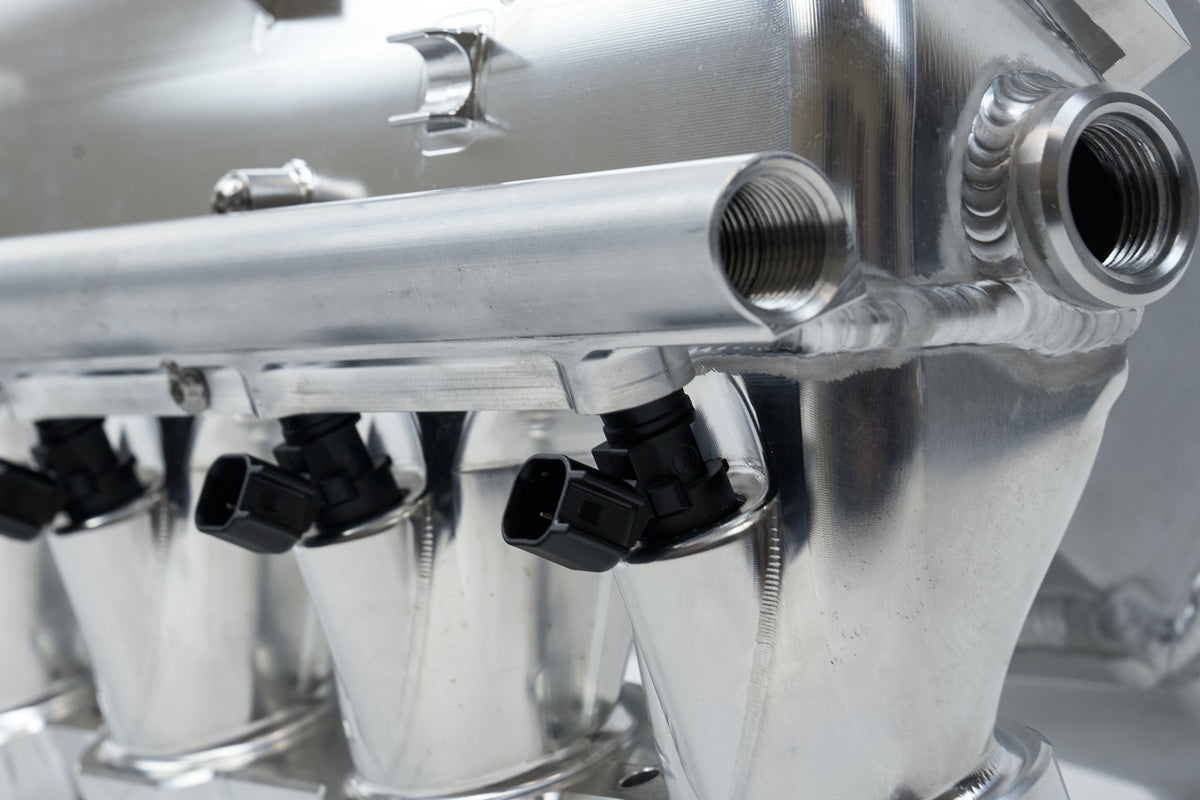 CSF BMW M2/M3/M4 S58 Comp & Non-Comp (G8X) Charge-Air Cooler Manifold - Raw Billet - 8233