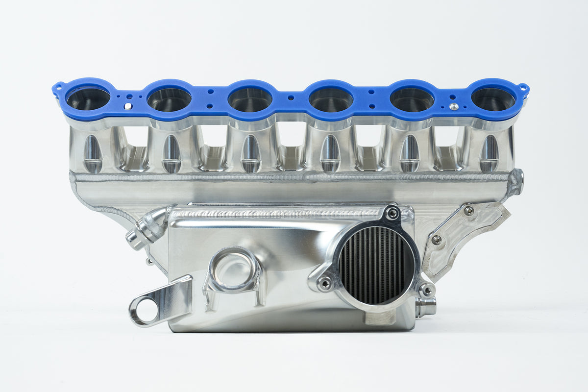 CSF BMW M2/M3/M4 S58 Comp & Non-Comp (G8X) Charge-Air Cooler Manifold - Raw Billet - 8233