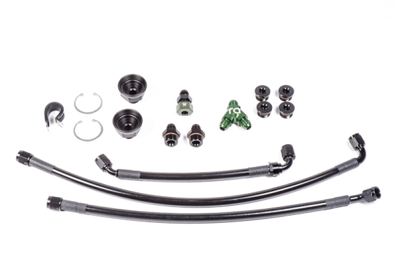 Radium Engineering Nissan VQ35HR &amp; VQ37VHR Fuel Rail Plumbing Kit - 20-0469