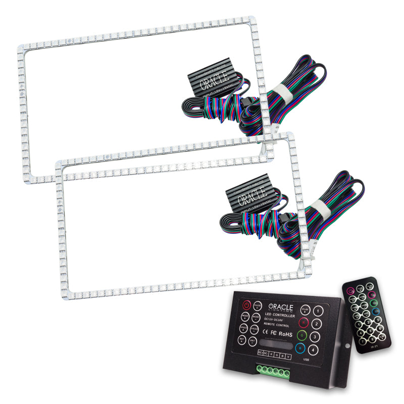 Oracle Dodge Ram 94-01 Halo Kit - ColorSHIFT w/ 2.0 Controller SEE WARRANTY - 3956-333