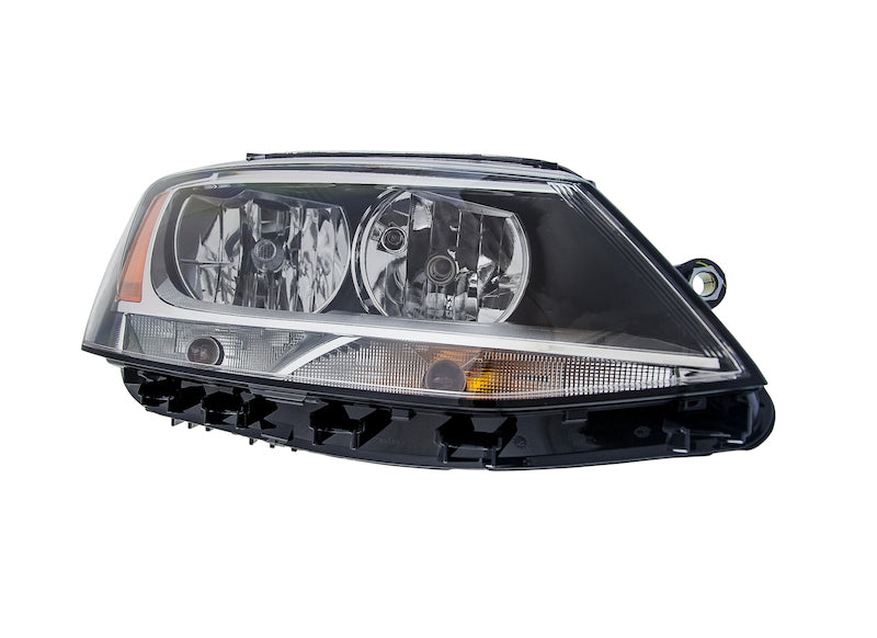 Hella 2011-2016 Volkswagen Jetta Halogen Headlight Assembly - 010395361