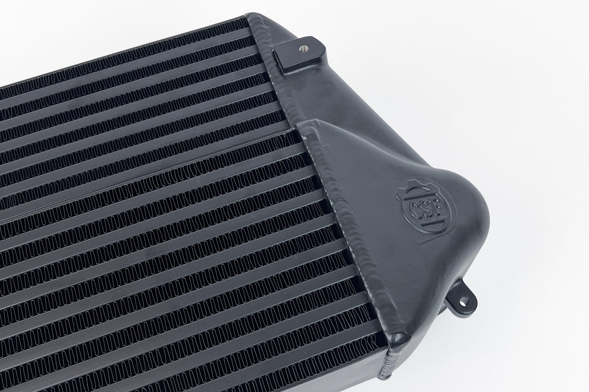 CSF 2023+ Toyota GR Corolla High Performance Stepped Core Intercooler System - Black - 8285B