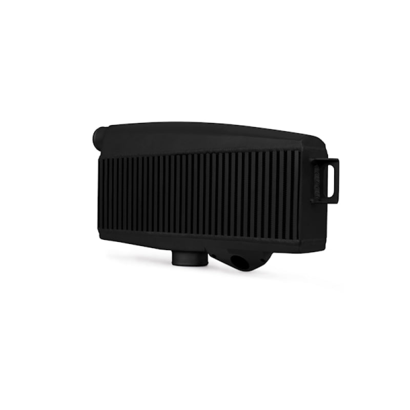 Mishimoto Subaru 02-07 WRX/04-07 STi Top-Mount Intercooler Kit - Powder Coated Black &amp; Blue Hoses - MMTMIC-WRX-01BKBL