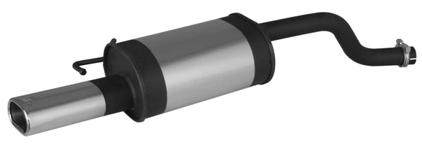 Remus 2007 Renault Twingo II 1.5L DCI (K9K17) Axle Back Exhaust - 733007 0533 by Remus