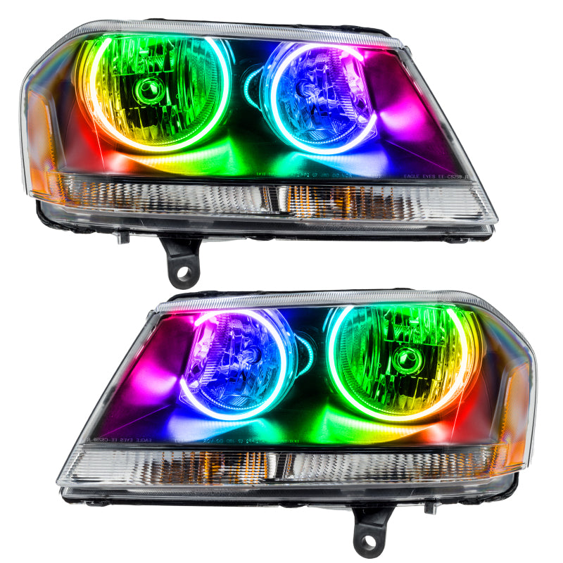 Oracle 08-14 Dodge Avenger RT SMD HL - Black - ColorSHIFT SEE WARRANTY - 8101-330
