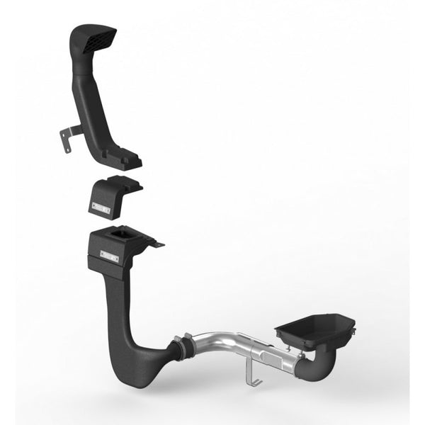 Rugged Ridge XHD Low/High Mount Snorkel System 07-18 Jeep Wrangler - 17756.20 for 2007-2018 Jeep Wrangler - front view