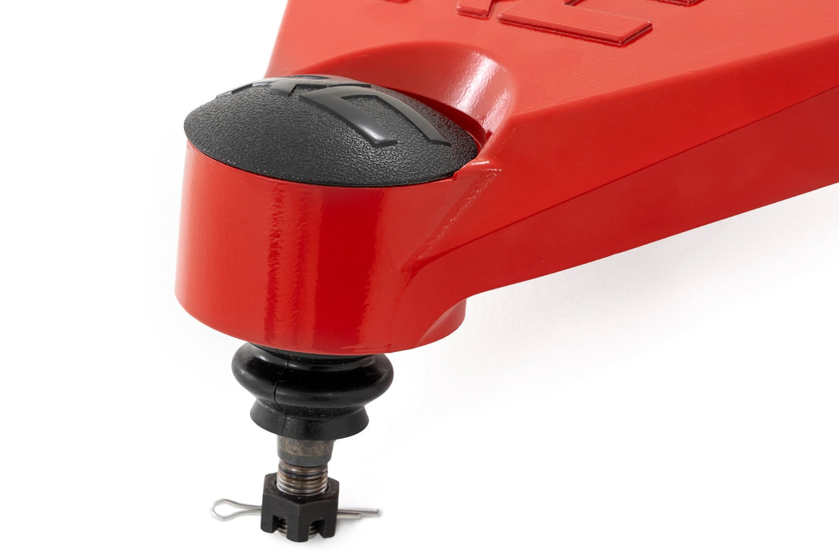 Rough Country - Red Forged Upper Control Arms - 2.5" of Lift - Chevy/GMC Blazer/S15 Jimmy/Sonoma 4WD - 10036RED for 1983-2004