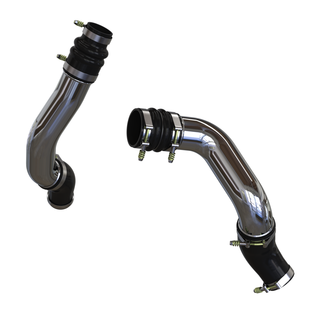 S&B Intercooler Pipe and Boot Set, 2013-2018 Ram 2500/3500 Cummins 6.7L - 83-1015