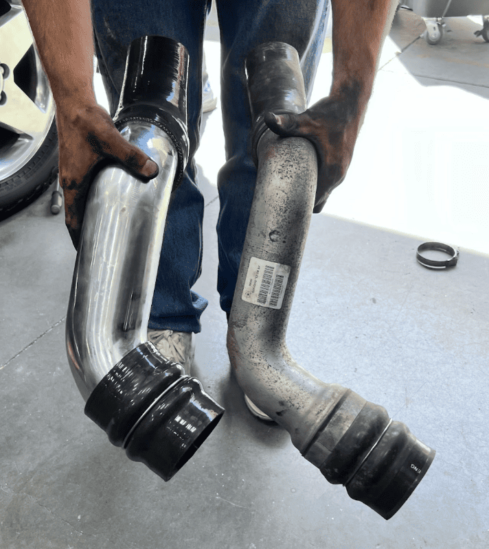 S&B Intercooler Pipe and Boot Set, 2013-2018 Ram 2500/3500 Cummins 6.7L - 83-1015