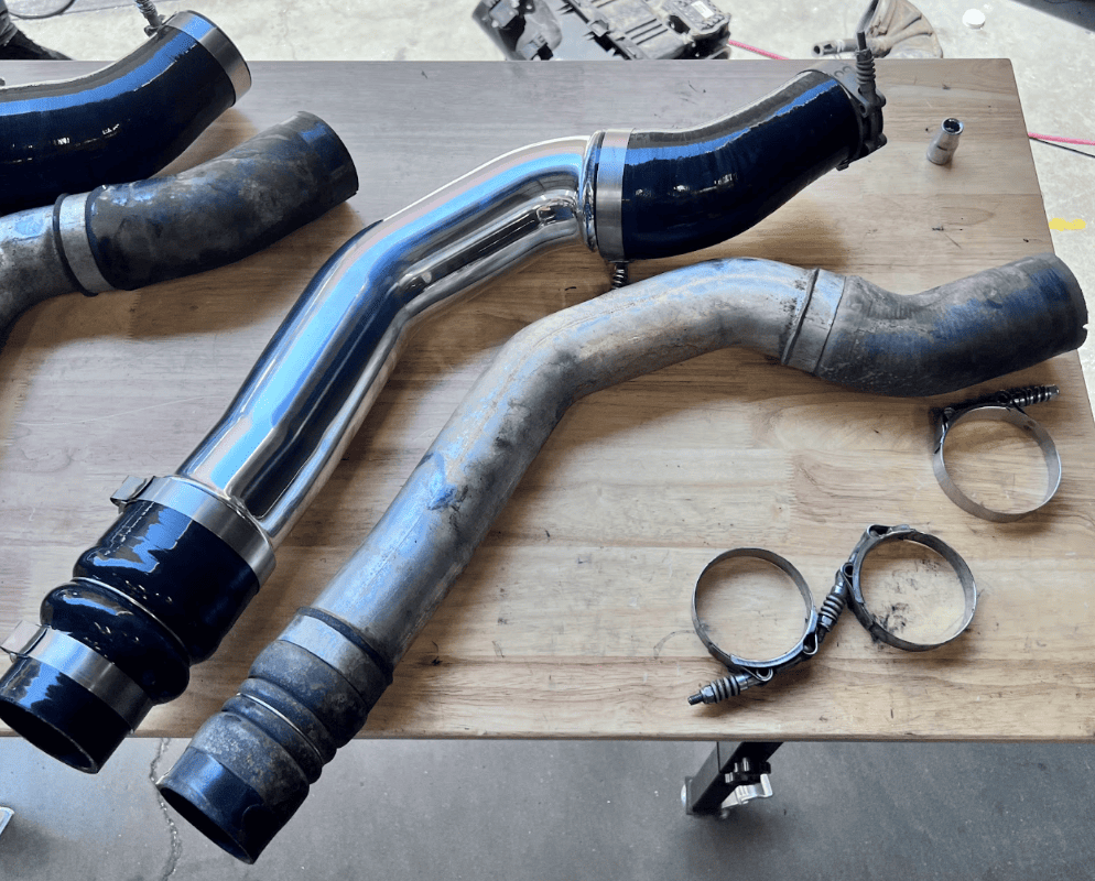 S&B Intercooler Pipe and Boot Set, 2013-2018 Ram 2500/3500 Cummins 6.7L - 83-1015