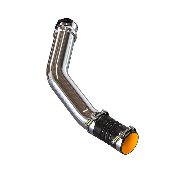 S&B Hot Side Intercooler Pipe for 2011-2015 Ford Powerstroke 6.7L - 83-2003 by S&B - front view