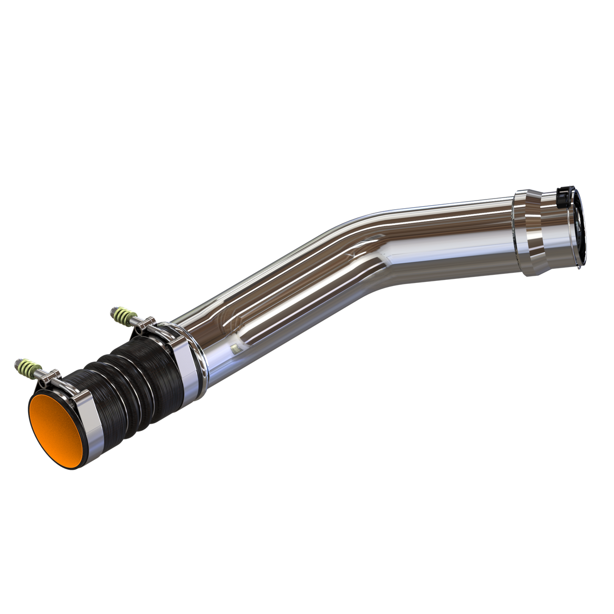 S&amp;B Hot Side Intercooler Pipe for 2016-2024 Ford Powerstroke 6.7L - 83-2004