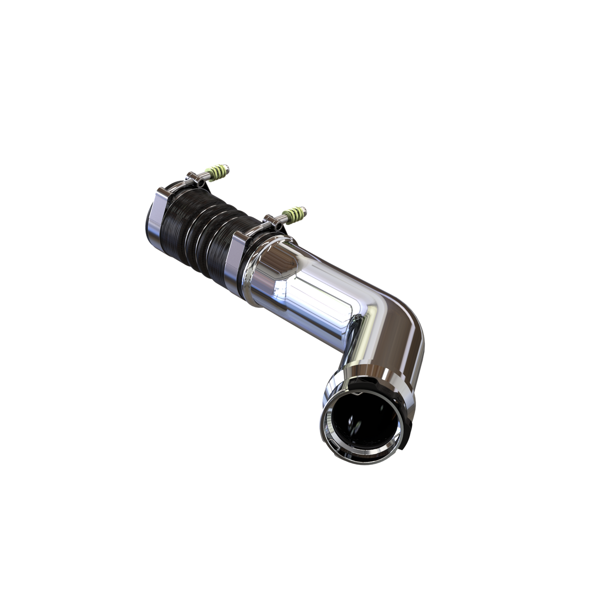 S&amp;B Hot Side Intercooler Pipe for 2016-2024 Ford Powerstroke 6.7L - 83-2004