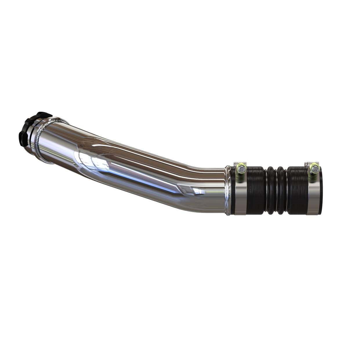 S&amp;B Hot Side Intercooler Pipe for 2016-2024 Ford Powerstroke 6.7L - 83-2004