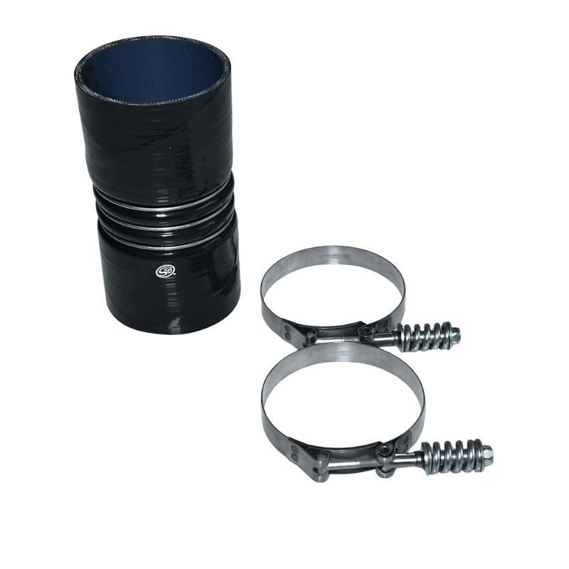 S&B 4" x 8" Intercooler Boot with Clamps - 83-2028