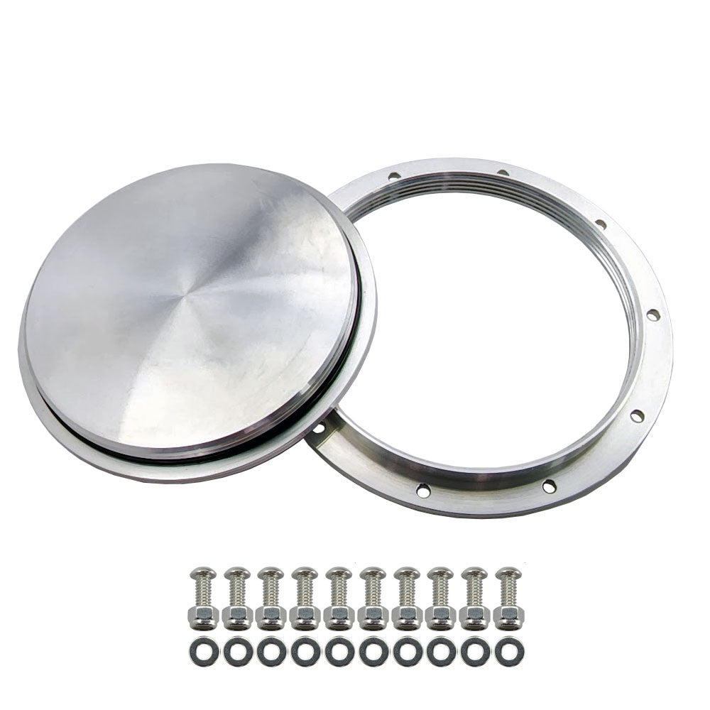 UPR - Billet Intercooler Aftercooler Tank Lid - 8300-01 by UPR Products - angle view