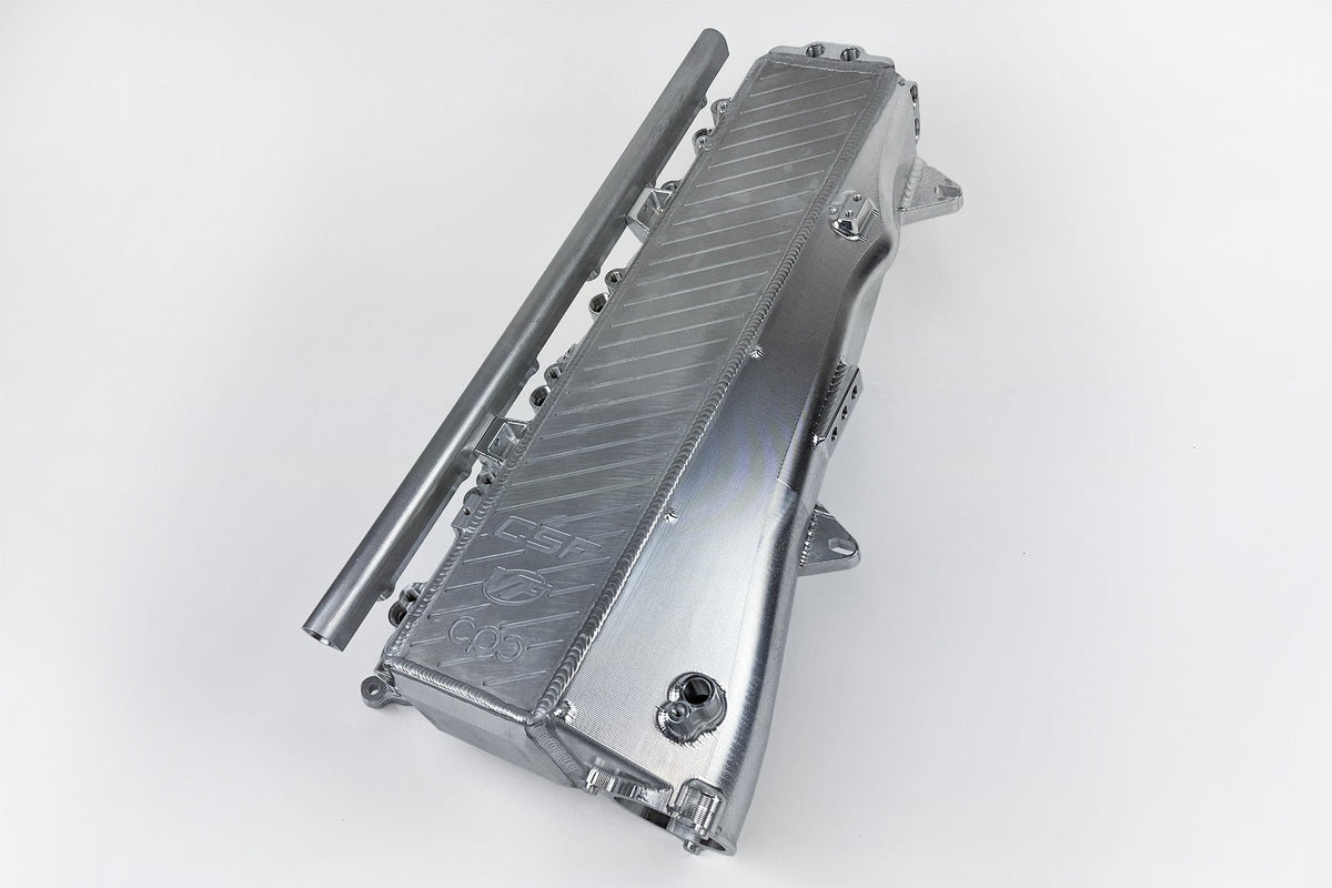 CSF BMW Gen 1 B58 Charge-Air-Cooler Manifold - Brooklyn Grey - 8300BG