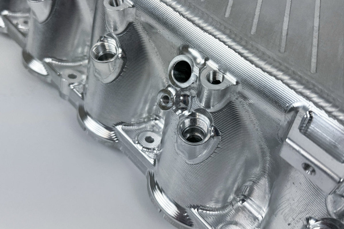 CSF BMW Gen 1 B58 Charge-Air-Cooler Manifold - Isle of Man Green - 8300IMG