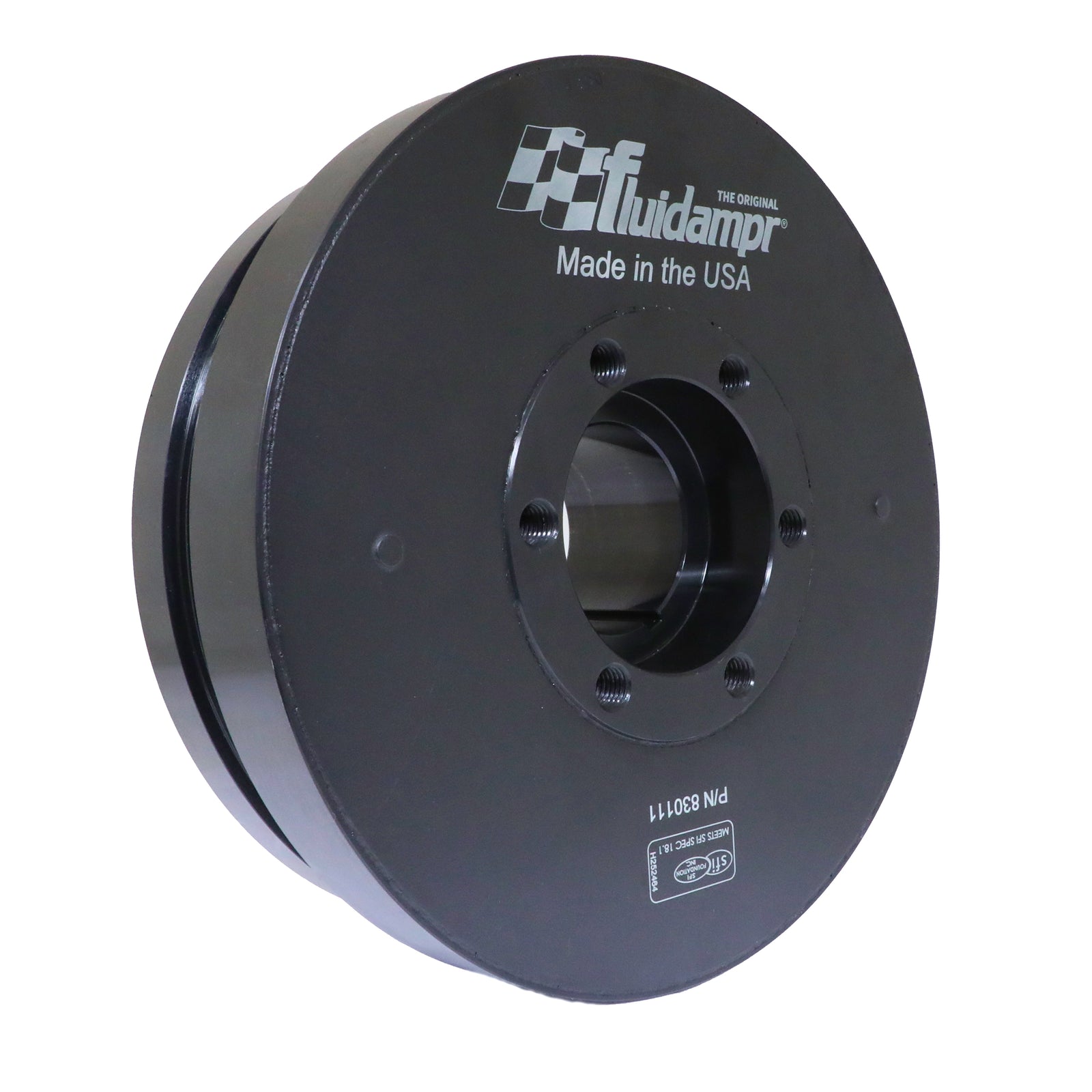 Fluidampr 6.6L GM Duramax 2006-2008 Steel Externally Balanced Damper - 830111 for 2006-2010 Chevrolet Express 2500 - front vi