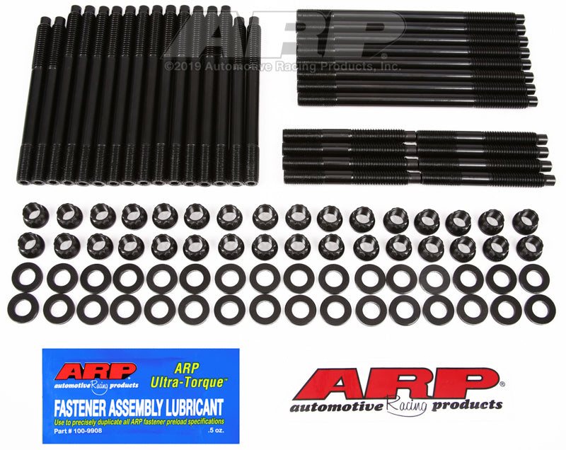 ARP BBC Chevrolet Brodix aluminum block, Dart Pro 1s/360s heads 12pt Head Stud Kit - 135-4303