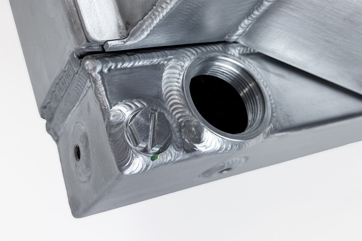 CSF Motorsport Radiator with Shroud - 14in SPAL Brushless Fans - Harnesses - 8374
