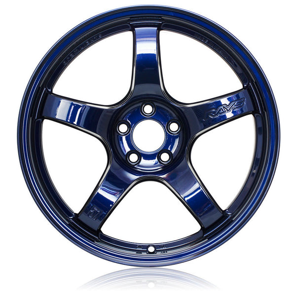 Gram Lights 57CR 18x9.5 +38 5-100 Eternal Blue Pearl Wheel - WGCRX38DEBP by Gram Lights