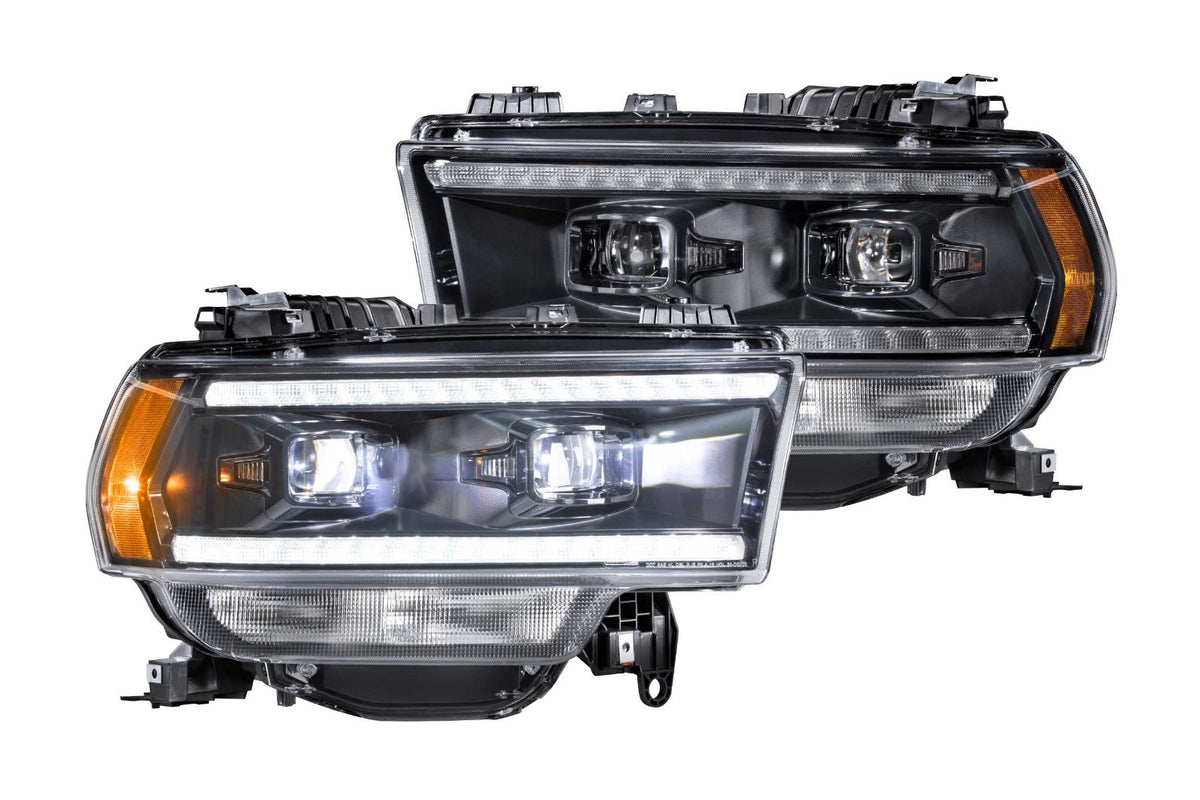 Morimoto - XB Hybrid LED Headlights: Dodge Ram HD (2019+) (Pair / ASM) - LF704