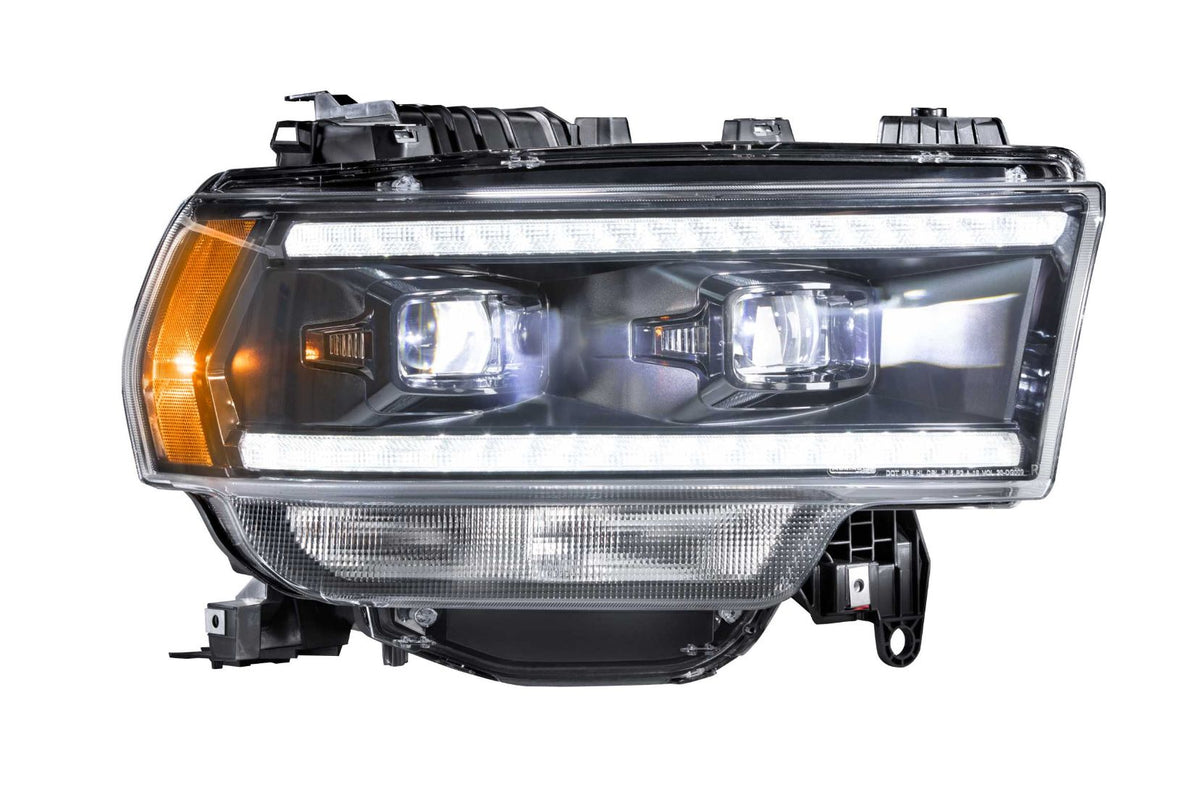 Morimoto - XB Hybrid LED Headlights: Dodge Ram HD (2019+) (Pair / ASM) - LF704