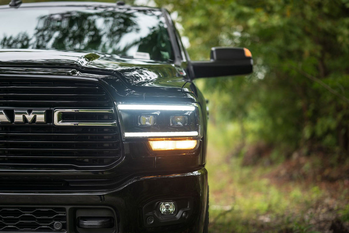 Morimoto - XB Hybrid LED Headlights: Dodge Ram HD (2019+) (Pair / ASM) - LF704