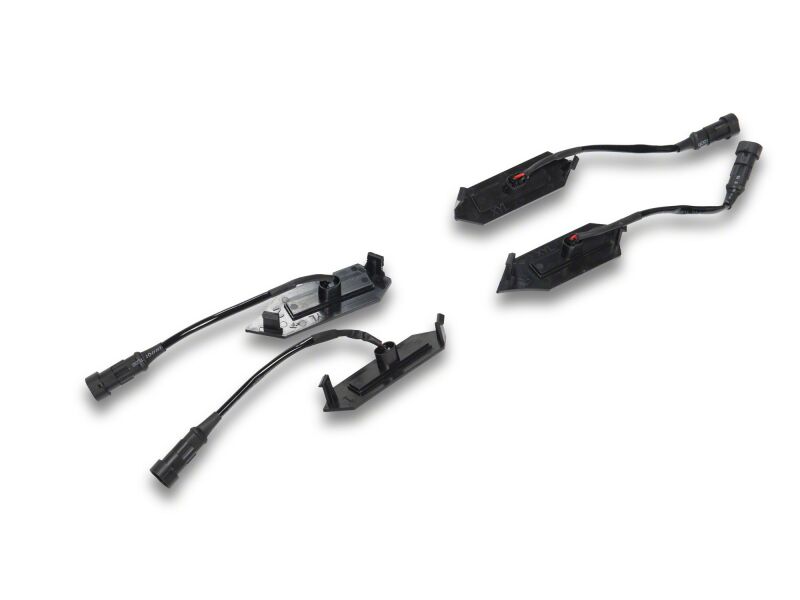 Raxiom 24-26 Toyota Tacoma Pre Runner/TRD Off-Road/TRD Sport White LED Grille Light- Smoked Lens - TT65016 - side view