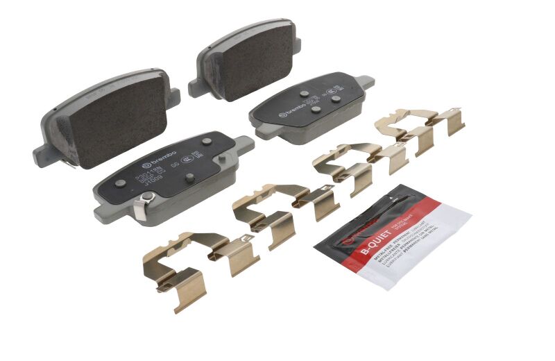Brembo OE 20-24 Hyundai Palisade/19-20 Santa Fe/20-24 Kia Telluride PRIME Ceramic Brake Pad - Rear - P30118N